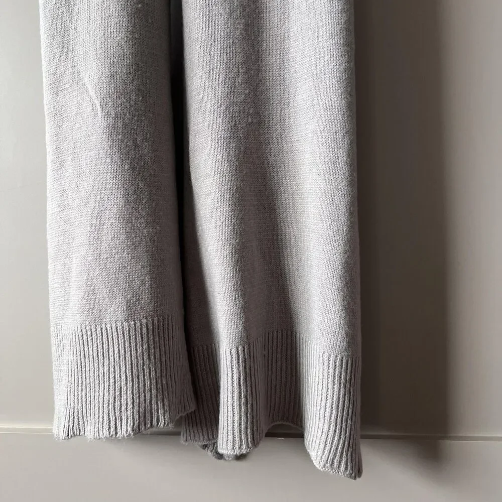 Parfois Scarf Womens 40x200cm Gray Acrylic‎ Knit Winter Long Soft Wrap Shawl